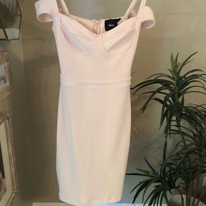 ASOS light pink/ nude dress
